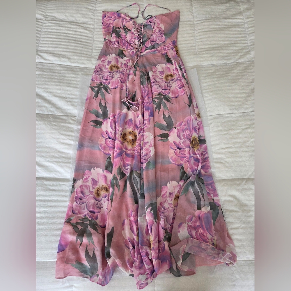 Pink Floral House of CB 'Seren'- XL - Picture 9 of 15